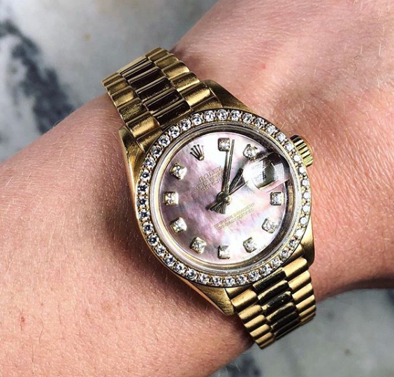 Rolex Diamond Dial Datejust