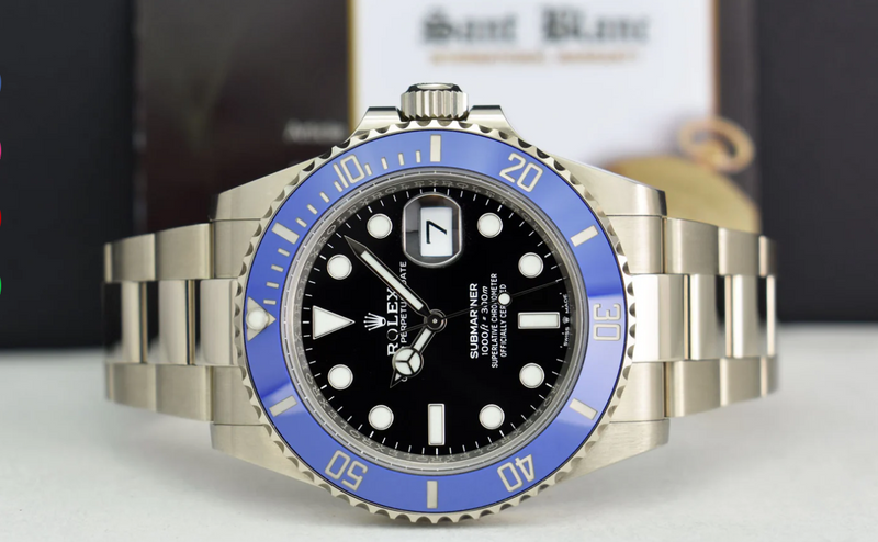 White Gold Submariner Blue Ceramic Bezel — 126619 Rolex