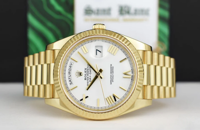 Yellow Gold Daydate — Rolex 228238
