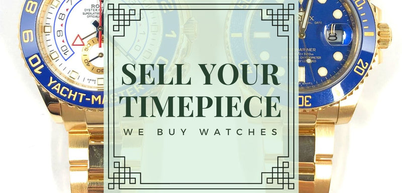 Sell your timepiece. We buy watches —